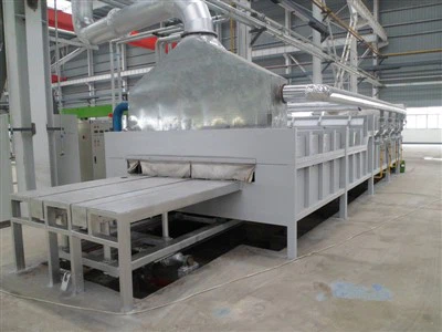 کوره با گرم کردن پرتوی پیاده روی